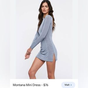Lioness Backless Mini Dress